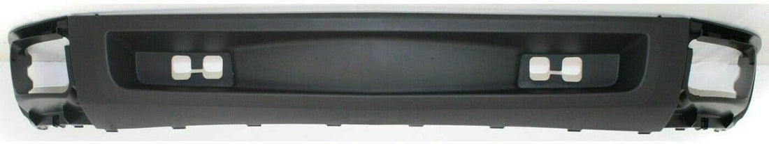 Front Bumper Chrome Steel + Lower Valance Extension Textured + End Caps Primed Direct Replacement Compatible With 2007-2013 Chevrolet Silverado 1500 GM1092191 GM1092192 GM1002830