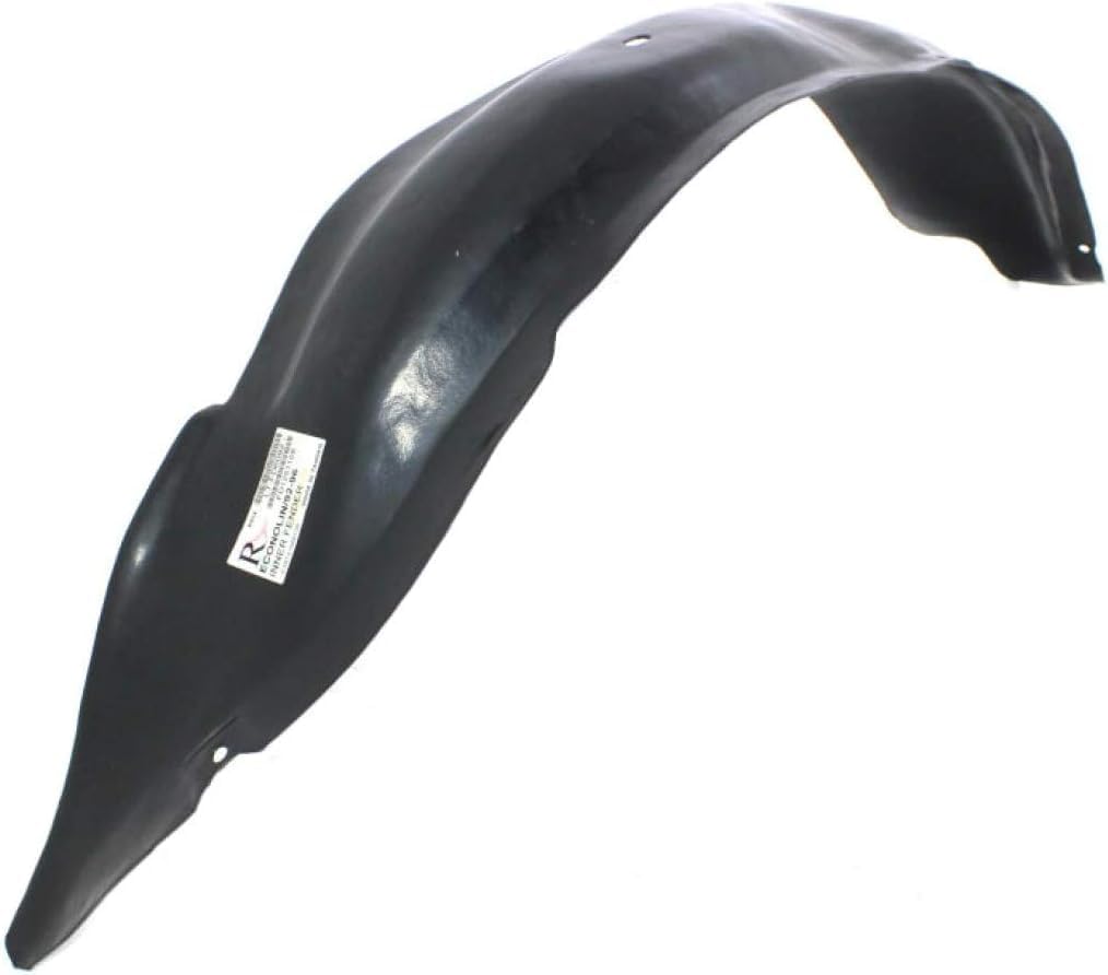 Front Fender Liner Right Passenger Side Direct Replacement Compatible With 1992-1996 Ford E-150 E-250 E-350 Econoline Van FO1251108 F2UZ16102A