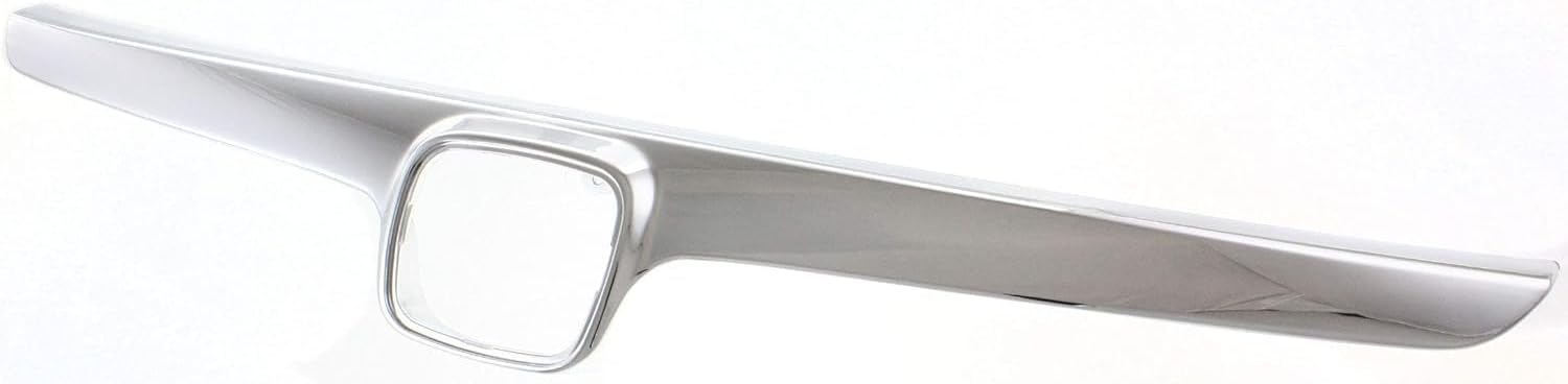 Front Grille Molding Chrome Direct Replacement Compatible With 2006-2008 Honda Civic HO1200172 71122SNAA00