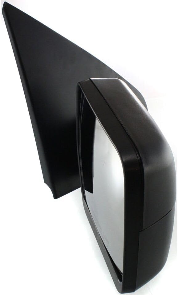 Front Power Mirror Non Towing Manual Folding Heated Textured Right Passenger Side Direct Replacement Compatible With 2004-2008 Ford F-150 FO1321233 8L3Z17682EA