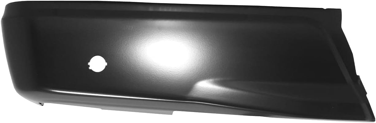 Rear Step Bumper Face Bar Steel Primed Left Driver Side Direct Replacement Compatible With 2015-2020 Ford F-150 FO1102383 FL3Z17906DPTM