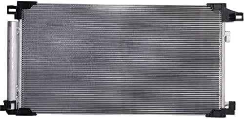 Front A/C Condenser Aluminum Core Direct Replacement Compatible With 2016-2022 Toyota Prius / 2020-2021 Corolla TO3030331 8846010320