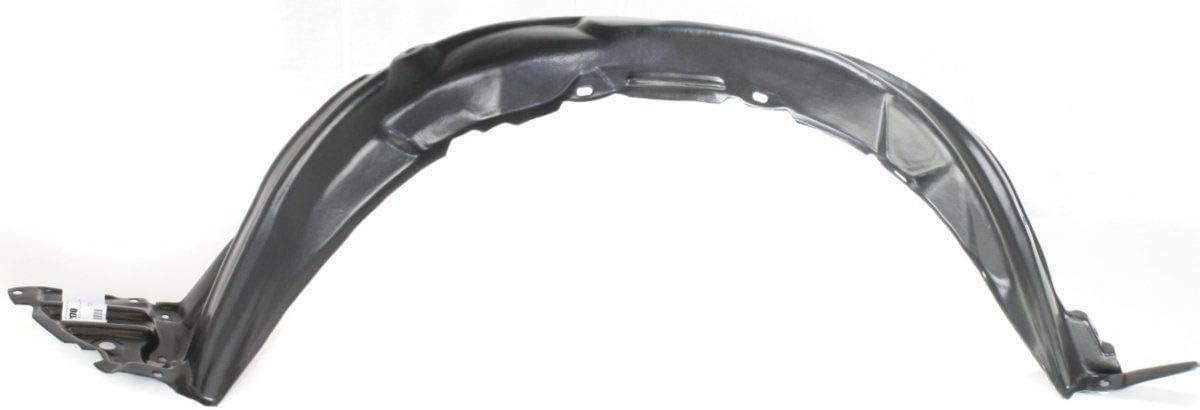 Front Fender Liner Vacuum Form Left Driver Side Direct Replacement Compatible With 2007-2012 Toyota Yaris TO1250120 5387652180