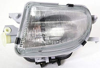 Set Of 2 Front Fog Light Assembly Right Passenger & Left Driver Side Direct Replacement Compatible With 1998-2000 Mercedes Benz C43 AMG / 2000-2002 E430 MB2592101 MB2593101 1708200156