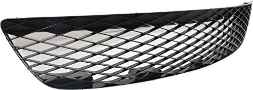 Front Bumper Grille Textured Plastic Direct Replacement Compatible With 2004-2006 Mazda 3 MA1036115 BN8F501T1A