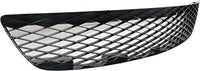 Front Bumper Grille Textured Plastic Direct Replacement Compatible With 2004-2006 Mazda 3 MA1036115 BN8F501T1A
