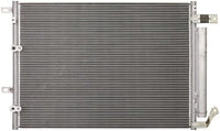 Front Radiator Aluminum Core Direct Replacement Compatible With 2014-2018 Jeep Cherokee CH3010363 CH3010371 68197299AC 68229284AB
