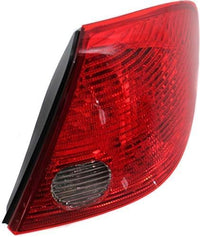 Set Of 2 Tail Light Assembly Plastic Left Driver & Right Passenger Side Direct Replacement Compatible With 2005-2010 Pontiac G6 GM2801201 GM2800201 15242808 15242809