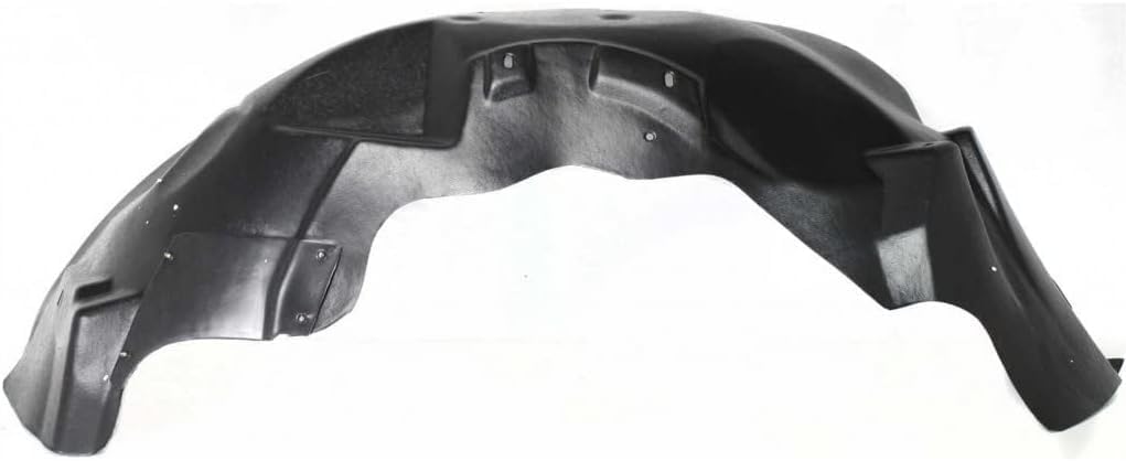 Front Fender Liner Left Driver Side Direct Replacement Compatible With 1997-2004 Dodge Dakota CH1248111 55257061AG