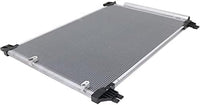 Front A/C Condenser Aluminum Core Direct Replacement Compatible With 2014-2019 Toyota Highlander TO3030327 884600E070