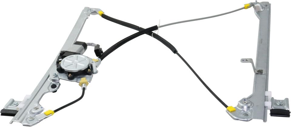 Front Window Regulator with Motor Left Driver Side Direct Replacement Compatible with 1999-2007 Chevrolet Silverado/GMC Sierra GM1350110 19120846