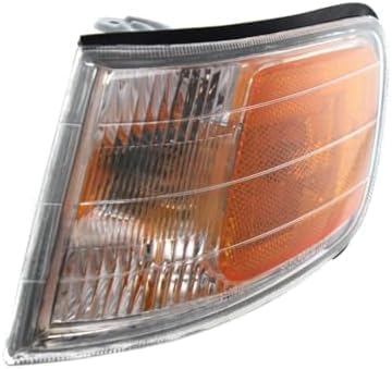 Set Of 2 Front Corner Lamps Plastic Left Driver & Right Passenger Side Direct Replacement Compatible With 1994-1997 Honda Accord HO2551109 HO2550109 34300SV4A02 34350SV4A02