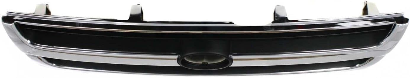 AUTOS PARTS PLUS Front Grille Chrome Shell With Primed Insert Direct Replacement Compatible With 1997-2000 Toyota Tacoma TO1200205 5310004070
