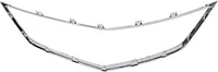 Front Grille Frame Outline Trim Chrome Direct Replacement Compatible With 2016-2018 Acura ILX AC1202108 71122TX6A51