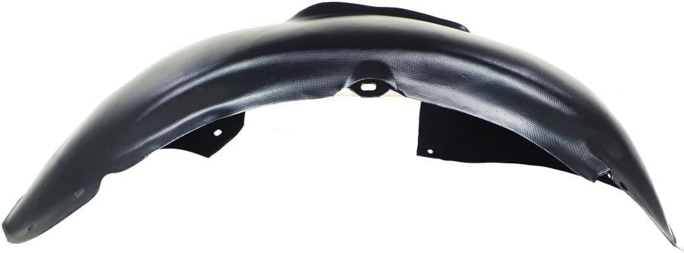 Front Fender Liner Rear Section Right Passenger Side Direct Replacement Compatible With 2005-2014 Volkswagen Jetta / 2010-2014 Golf VW1251108 1K5805978B
