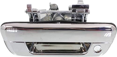 Tailgate Handle Chrome with Keyhole Direct Replacement Compatible with 2004-2012 Chevrolet Colorado/GMC Canyon 25801998-PFM