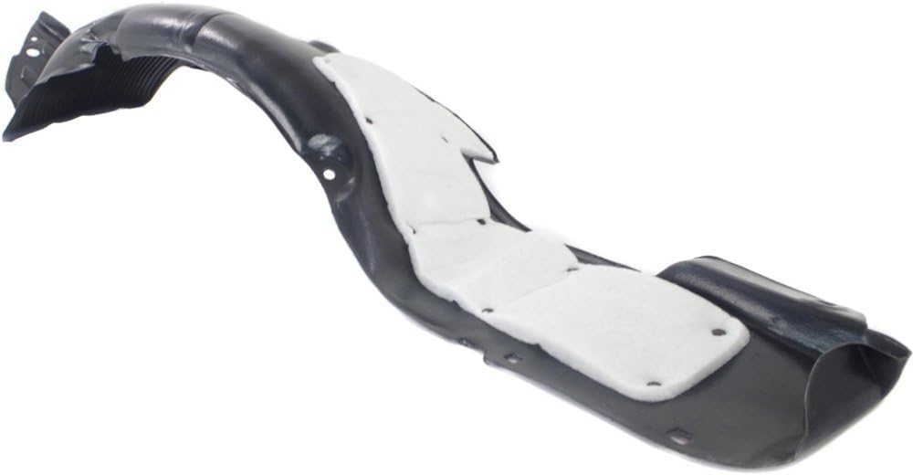 Front Fender Liner Left Driver Side Direct Replacement Compatible With 2013-2014 Hyundai Elantra Coupe HY1248132 868113X500