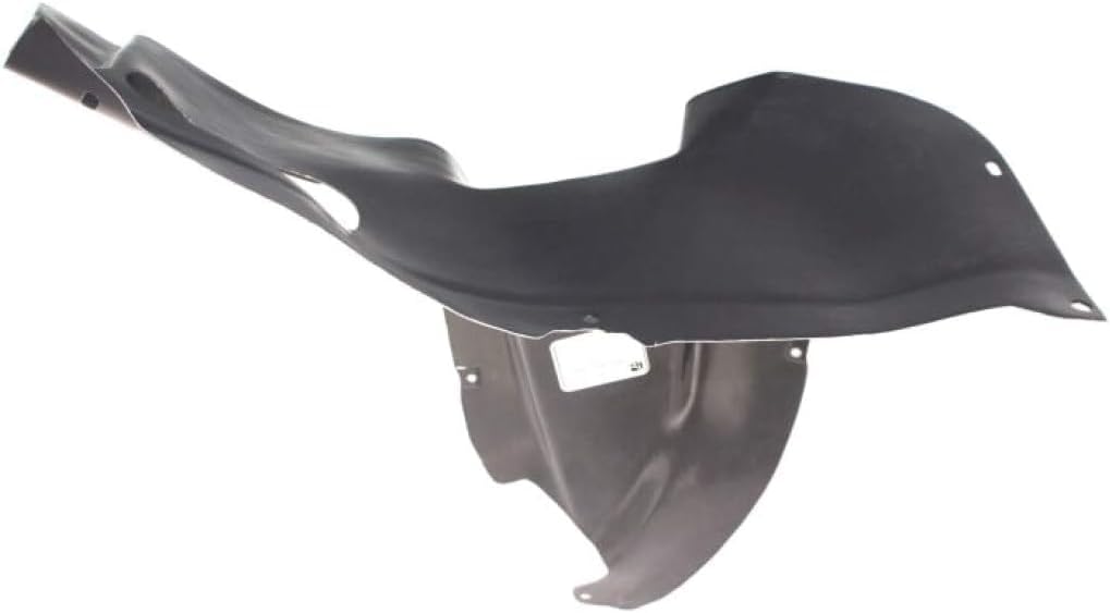 Front Section Fender Liner Left Driver Side Direct Replacement Compatible With 2009-2012 Volkswagen Passat CC VW1248111 3C8805911B9B9