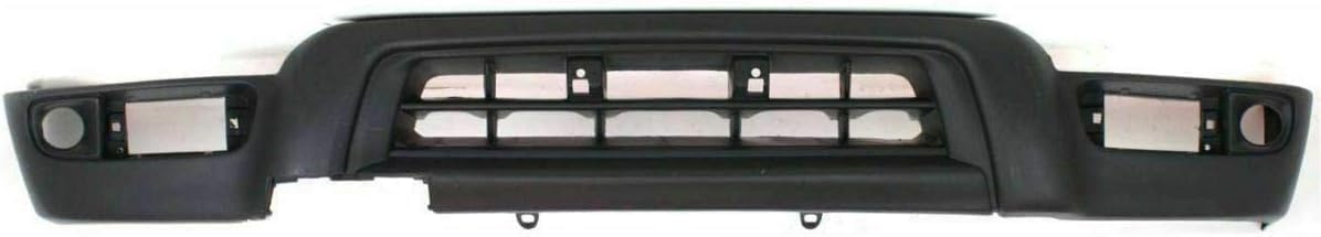 Front Bumper Chrome + Lower Valance Primed + Grille Extension Filler + Signal Lamp Left Driver & Right Passenger Side Direct Replacement Compatible With 1999-2002 Toyota 4Runner