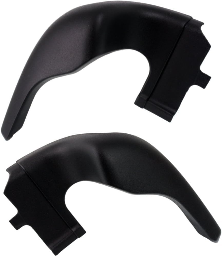 Set Of 2 Rear Bumper End Cap Extension Primed Left Driver & Right Passenger Side Direct Replacement Compatible With 2005-2015 Toyota Tacoma TO1147100 TO1146100 5216304021 5216404021