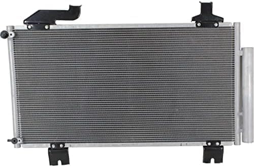 Front A/C Condenser Aluminum Direct Replacement Compatible With 2009-2014 Acura TSX AC3030125 80100TL2A01