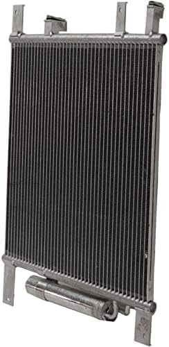 Front AC Condenser Aluminum Core Direct Replacement Compatible With 2012-2019 Nissan Versa / 2014-2019 Note NI3030169 921009EK0A