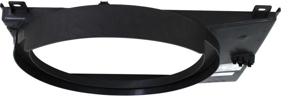 Radiator Fan Shroud Single Design Direct Replacement Compatible With 2002-2009 Chevrolet Trailblazer GM3110151 15170459‎