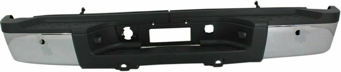 Rear Bumper Face Bar And Pad Direct Replacement Compatible With 2011-2014 Chevrolet Silverado/GMC Sierra 2500HD 3500HD GM1103165 22792253-PFM