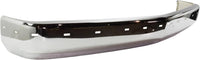 AUTOS PARTS PLUS Front Bumper Face Bar Chrome Steel + Molding Impact Strip + Lower Valance Air Deflector Primed Direct Replacement Compatible With 1988-2000 Chevrolet C/K Series GM1002802 GM1057127