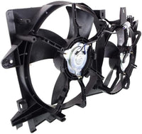 Front Dual Fan Assembly Direct Replacement Compatible with 2002-2006 Mazda MPV MA3115131 AJ5115025B