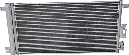 Front A/C Condenser Aluminum Core Direct Replacement Compatible With 2004-2012 Chevrolet Malibu / 2005-2010 Pontiac G6 / 2007-2009 Saturn Aura GM3030255 20820058 20820057