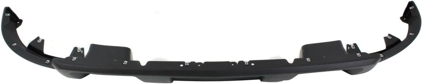 Front Bumper Lower Valance Air Deflector + Extension Textured Direct Replacement Compatible With 2011-2014 Chevrolet Silverado 2500HD 3500HD GM1092213 GM1095195 19370763 20845670
