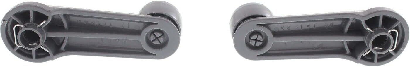 AUTOS PARTS PLUS Front Or Rear Window Crank Gray Direct Replacement Compatible with 1986-1997 Nissan Pickup / 1998-2004 Frontier 8076001G2 8076051S00