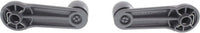 AUTOS PARTS PLUS Front Or Rear Window Crank Gray Direct Replacement Compatible with 1986-1997 Nissan Pickup / 1998-2004 Frontier 8076001G2 8076051S00