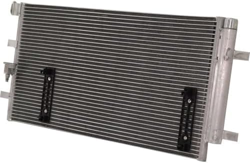 Front AC Condenser Aluminum Core With Receiver Drier Direct Replacement Compatible With 2009-2013 Audi Q5 / 2008-2017 S5 / 2008-2012 A5 AU3030132 8K0260403AF