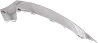 Front Bumper Molding Chrome Left Driver Side Direct Replacement Compatible With 2014-2017 Mercedes Benz E-Class MB1046131 2078850774