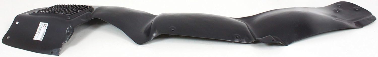 Front Fender Liner Right Passenger Side Direct Replacement Compatible With 2000-2006 Audi TT AU1249111 8N0821172B