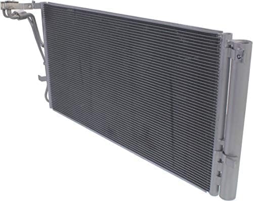 Front A/C Condenser Aluminum Core Direct Replacement Compatible With 2010-2012 Hyundai Genesis Coupe HY3030145 976062M100