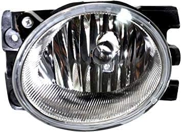 Set Of 2 Front Fog Light Plastic Lens and Housing Left Driver & Right Passenger Side Direct Replacement Compatible With 2009-2011 Honda Pilot HO2595100 HO2594100