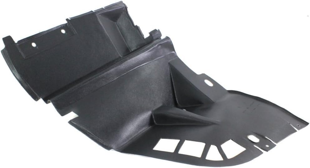 Front Section Fender Liner Right Passenger Side Direct Replacement Compatible With 1996-2002 Mercedes Benz SL-Class MB1251114 1298841235