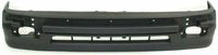 Front Bumper Chrome + Lower Valance Textured + Signal Light Left Driver & Right Passenger Side Direct Replacement Compatible With 1998-2000 Toyota Tacoma TO1095171 TO2530122 TO2531122