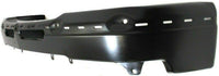 Front Bumper Primed + Upper Cover + Lower Valance Textured + Outer Brace Bracket LH & RH Side Direct Replacement Compatible With Chevrolet Silverado 1500 2003-2006 GM1051110 GM1002417