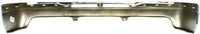 Front Bumper Chrome Steel + Upper Cover + Lower Valance + Brackets Left & Right Side Direct Replacement Compatible With 1999-2002 Chevrolet Silverado 1500/2000-2004 Tahoe Suburban
