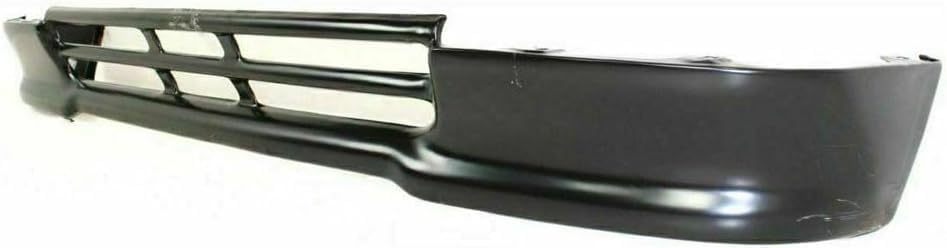 AUTOS PARTS PLUS Front Bumper Lower Valance Panel Painted Black Steel Direct Replacement Compatible With 1992-1995 Toyota Pickup TO1095105 5391135905