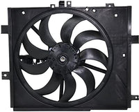 Front Radiator Cooling Fan Assembly Plastic Direct Replacement Compatible with 2012-2019 Nissan Versa / 2014-2019 Note NI3115143 214819KK0A