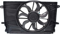 Front Radiator Fan Assembly Plastic Direct Replacement Compatible with 2016 Chevrolet Cruze GM3115290 39012568