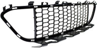 Front Bumper Center Grille Textured Plastic Direct Replacement Compatible With 2013-2019 BMW 3-Series BM1036137 51118068124