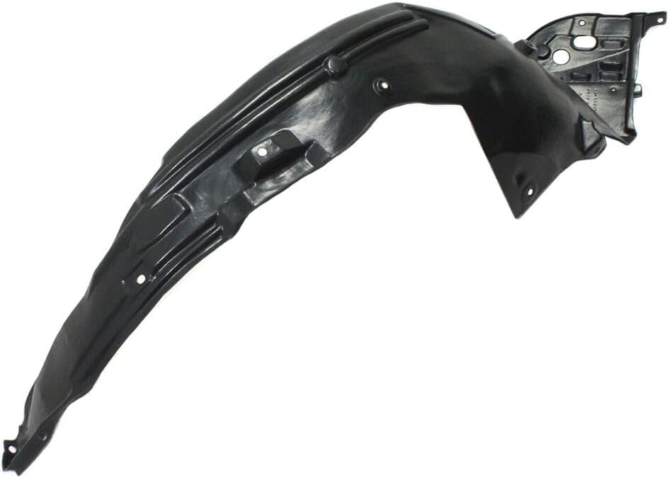 Front Fender Liner Vacuum Form Left Driver Side Direct Replacement Compatible With 2013-2015 Honda Accord 74150T2AA00-PFM