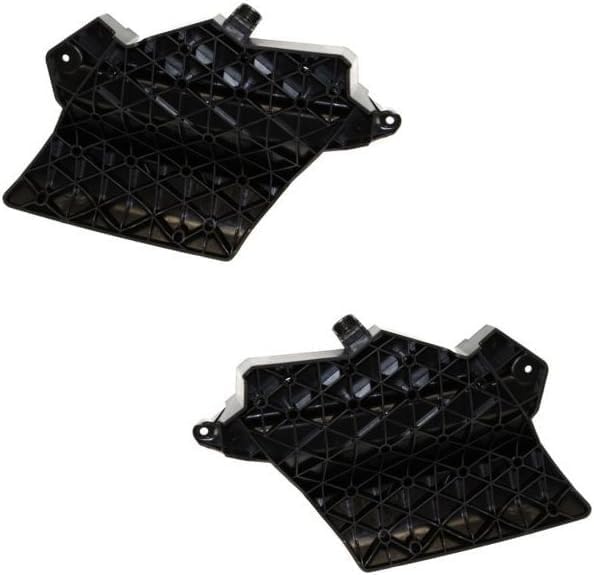 Set Of 2 Front Bumper Bracket Left Driver & Right Passenger Side Direct Replacement Compatible With 2011-2014 Dodge Charger CH1063103 CH1062103 68138778AA 68138779AA