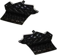 Set Of 2 Front Bumper Bracket Left Driver & Right Passenger Side Direct Replacement Compatible With 2011-2014 Dodge Charger CH1063103 CH1062103 68138778AA 68138779AA